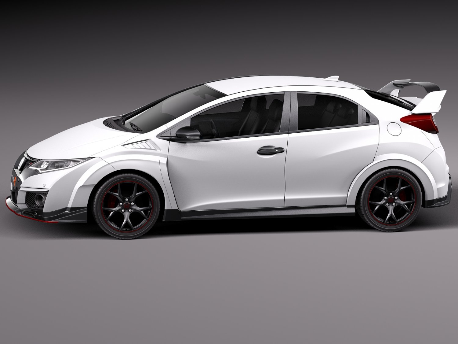 Honda civic 3d model