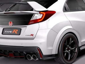 Honda Civic Type R 2016 Model 3D