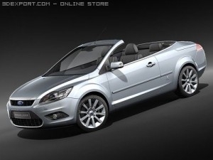 Focus 2009 Coupe-Cabriolet Modello 3D