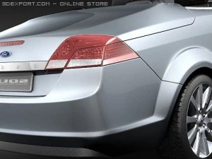 Focus 2009 Coupe-Cabriolet 3D Model