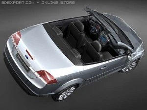 Focus 2009 Coupe-Cabriolet 3D Model