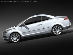 Focus 2009 Coupe-Cabriolet Modello 3D