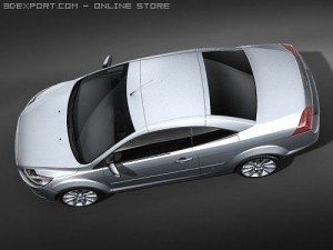 Focus 2009 Coupe-Cabriolet Modello 3D