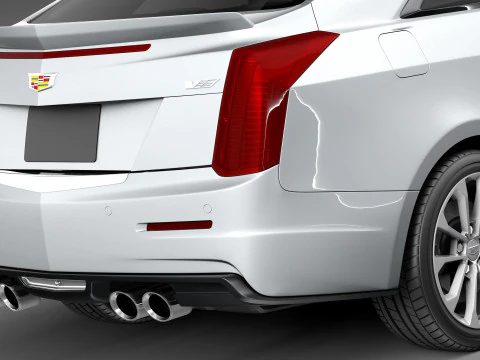 Cadillac ATS-V Coupe 2016 3D Model