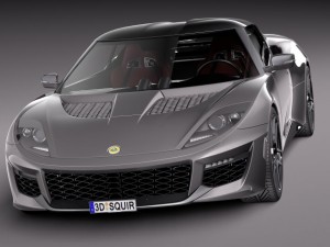 Lotus Evora 400 2016 3D Model