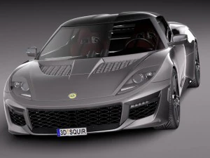 Lotus Evora 400 2016 3D Model