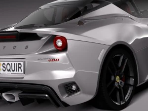 Lotus Evora 400 2016 3D Model