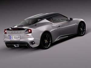 Lotus Evora 400 2016 3D Model