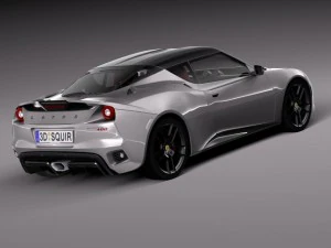 Lotus Evora 400 2016 3D Model