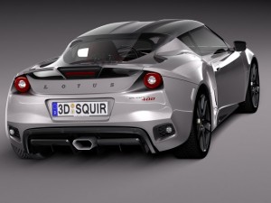 Lotus Evora 400 2016 3D Model