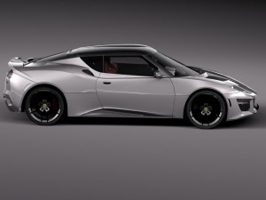 Lotus Evora 400 2016 3D Model