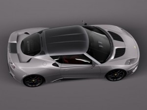 Lotus Evora 400 2016 3D Model