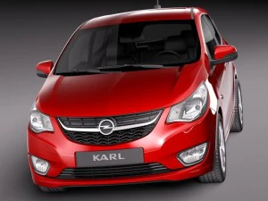 Opel Karl 2016 3D Model