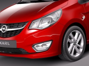 Opel Karl 2016 3Dモデル