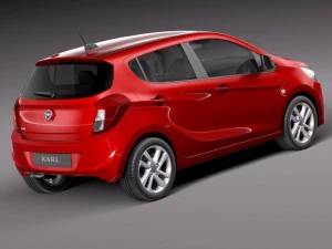 Opel Karl 2016 3D Model