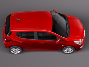 Opel Karl 2016 3Dモデル