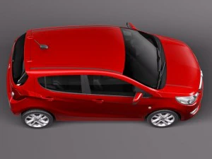 Opel Karl 2016 3D Model