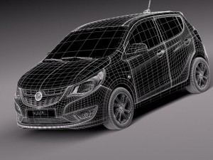 Opel Karl 2016 3Dモデル