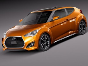 Hyundai Veloster 2016 3Dモデル