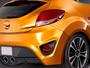 Hyundai Veloster 2016 3D-Modell