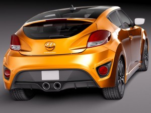 Hyundai Veloster 2016 3D-Modell