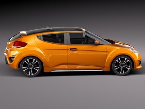 Hyundai Veloster 2016 3D-Modell