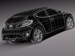 Hyundai Veloster 2016 3D-Modell