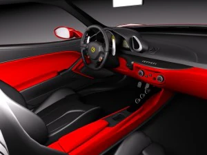 Ferrari 488 GTB 2016 3D Model