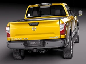 Nissan Titan XD 2016 3D Model