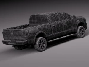 Nissan Titan XD 2016 3D Model