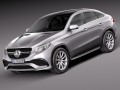 Mercedes-Benz GLE 63 AMG Coupe 2016 Modello 3D