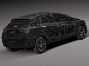 Hyundai Elantra GT 2016 3D Model