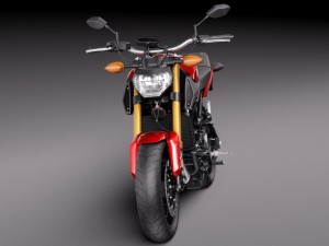 Yamaha FZ 09 2016 Modelo 3D