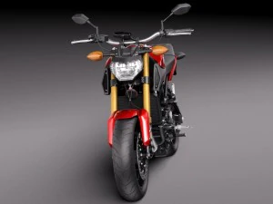 Yamaha FZ 09 2016 3D Model