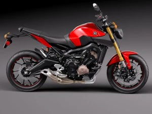 Yamaha FZ 09 2016 3D Model