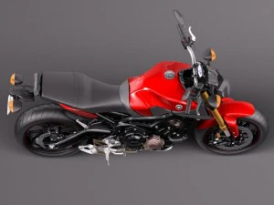 Yamaha FZ 09 2016 3D Model
