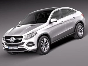 Mercedes-Benz GLE Coupe 2016 3D Model