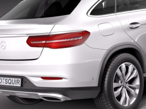 Mercedes-Benz GLE Coupe 2016 3Dモデル