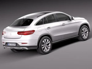 Mercedes-Benz GLE Coupe 2016 3D Model