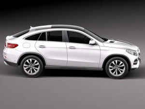 Mercedes-Benz GLE Coupe 2016 3D Model