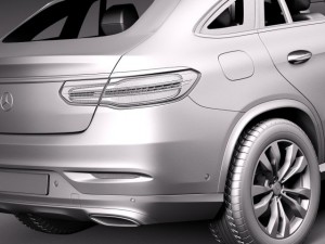 Mercedes-Benz GLE Coupe 2016 3Dモデル