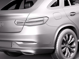 Mercedes-Benz GLE Coupe 2016 3D Model