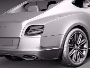 Bentley Continental GT Speed 2015 Modèle 3D