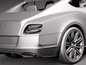 Bentley Continental GT Speed 2015 3D Model