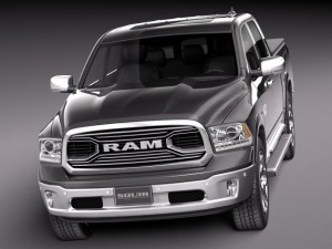 Dodge Ram 1500 Laramie Limited 2015 Modelo 3D