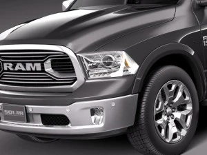 Dodge Ram 1500 Laramie Limited 2015 р.в 3D Модель