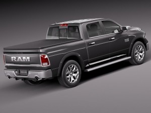 Dodge Ram 1500 Laramie Limited 2015 Modelo 3D