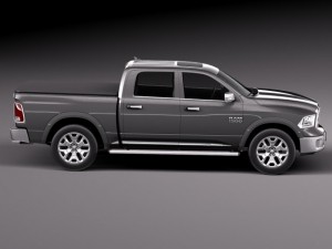 Dodge Ram 1500 Laramie Limited 2015 Modelo 3D