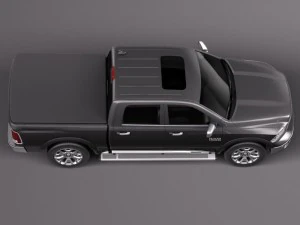 Dodge Ram 1500 Laramie Limited 2015 р.в 3D Модель