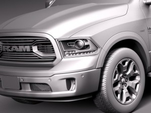 Dodge Ram 1500 Laramie Limited 2015 Modelo 3D